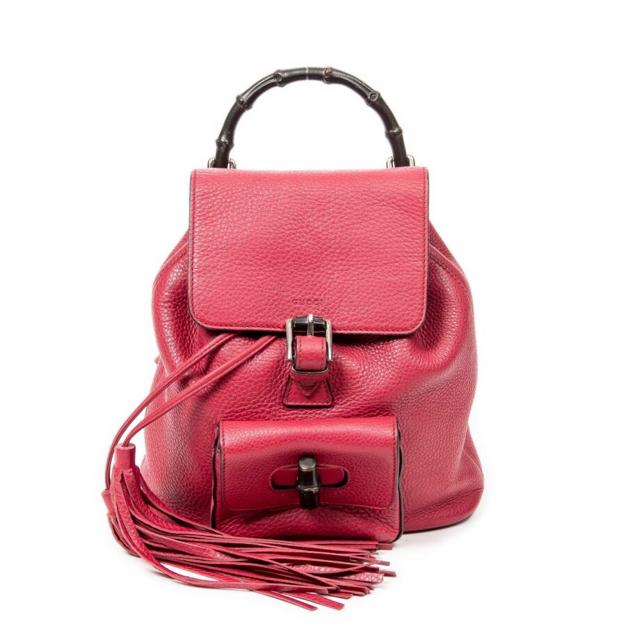 Small Bamboo Tassel Backpack | Studio Nafay