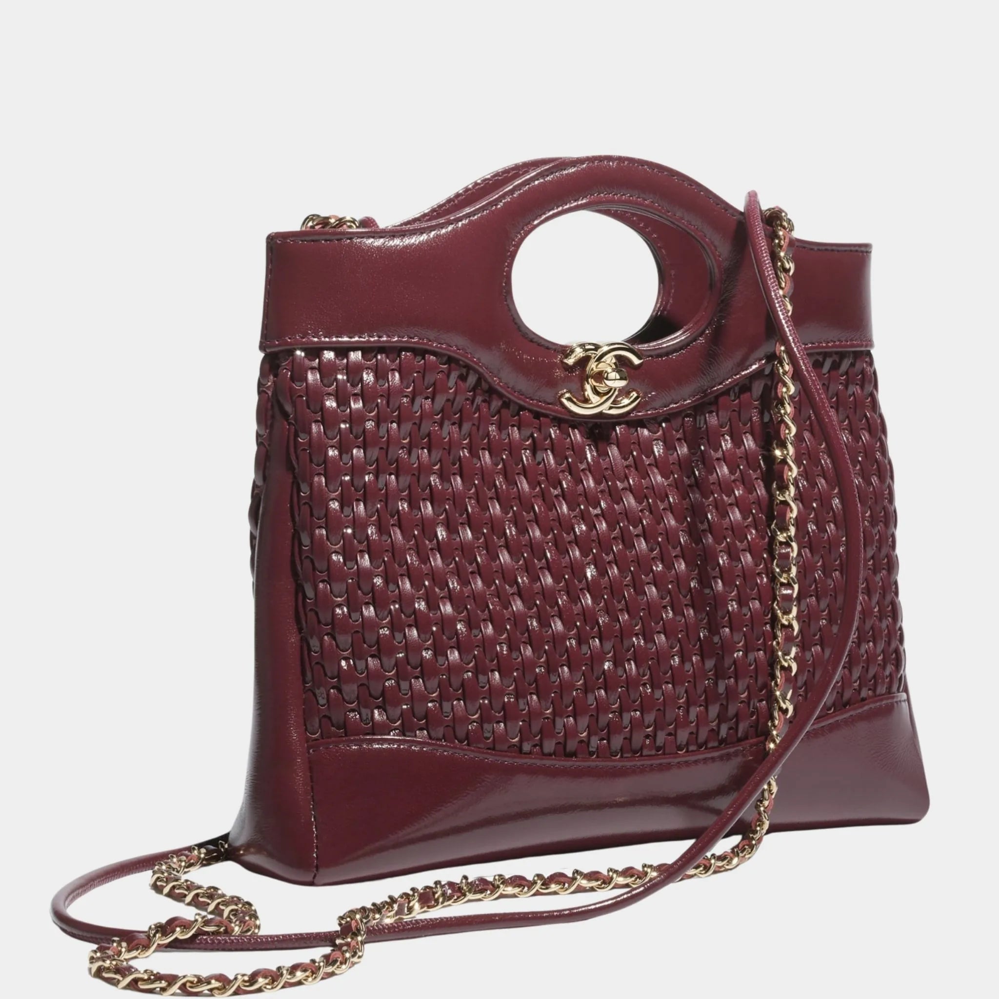Chanel 31 Mini Shopping Bag Leather & Gold Tone Metal