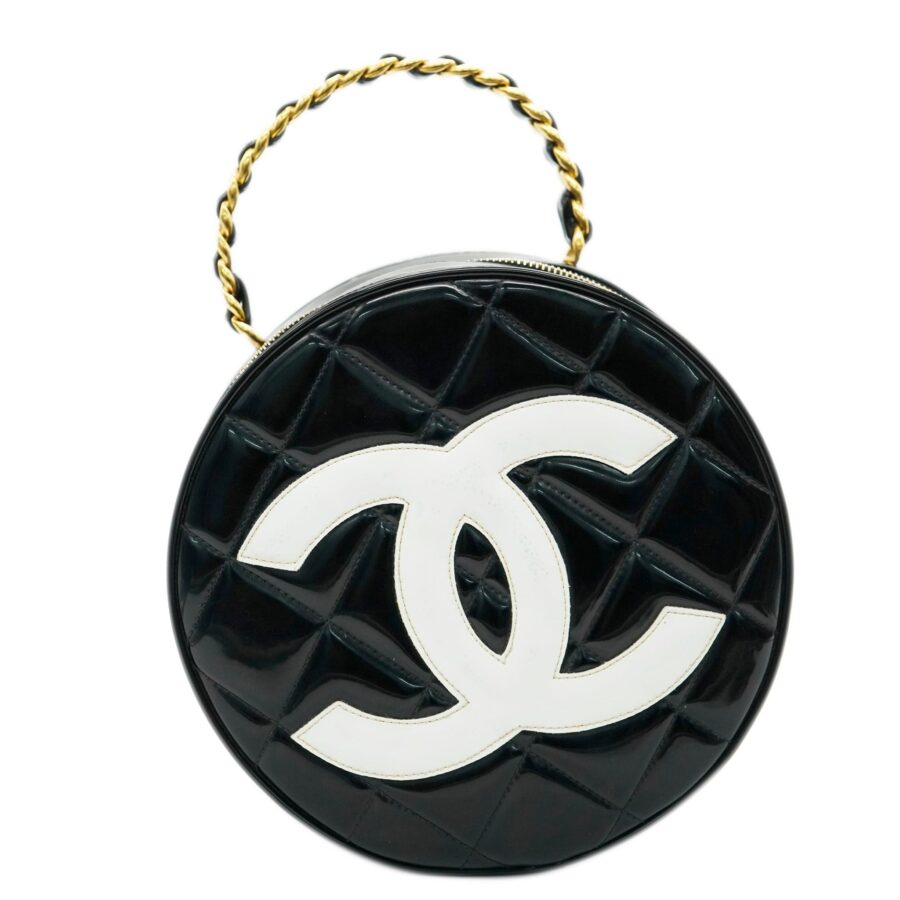 Chanel Small Leather Black Handbag | Studio Nafay
