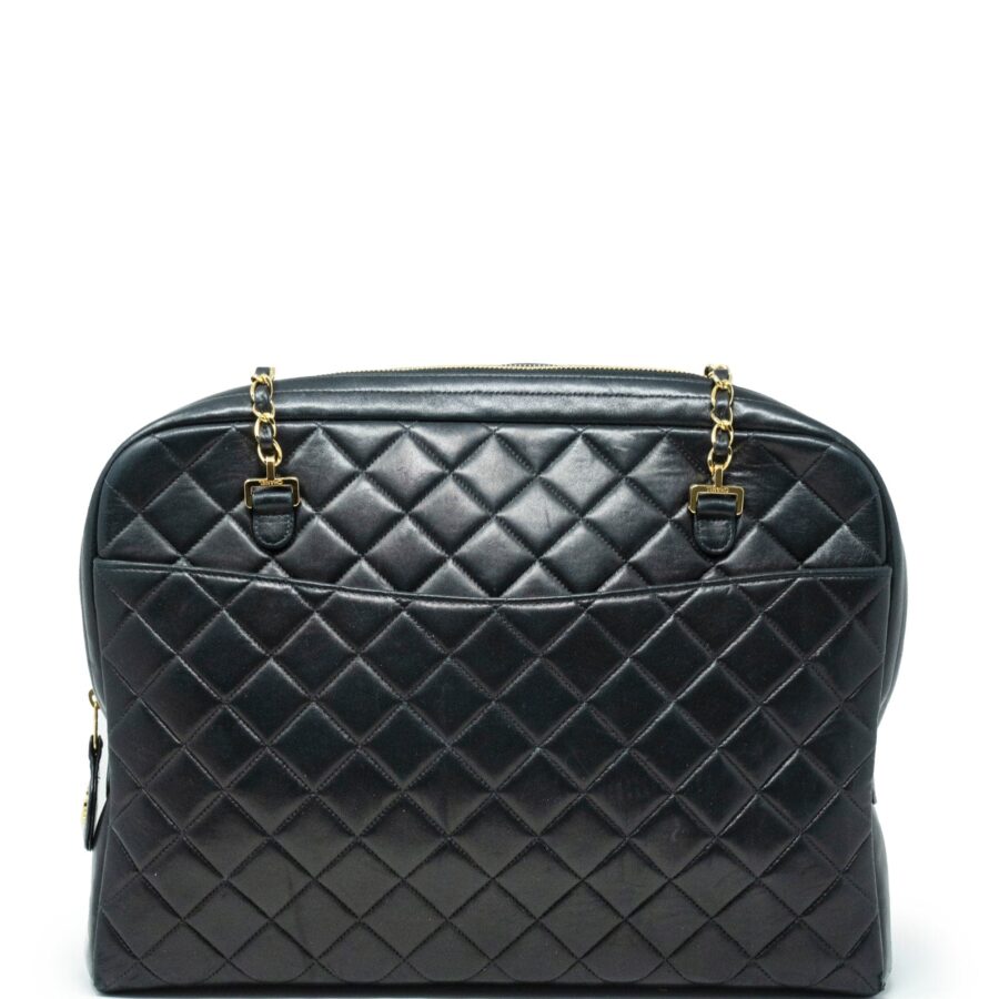 Chanel Lambskin Black Elegant Handbag 4 | Studio Nafay