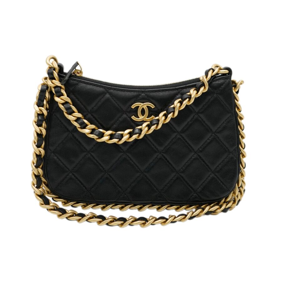 Chanel Mini Lambskin Black Crossbody Bag 2 | Studio Nafay