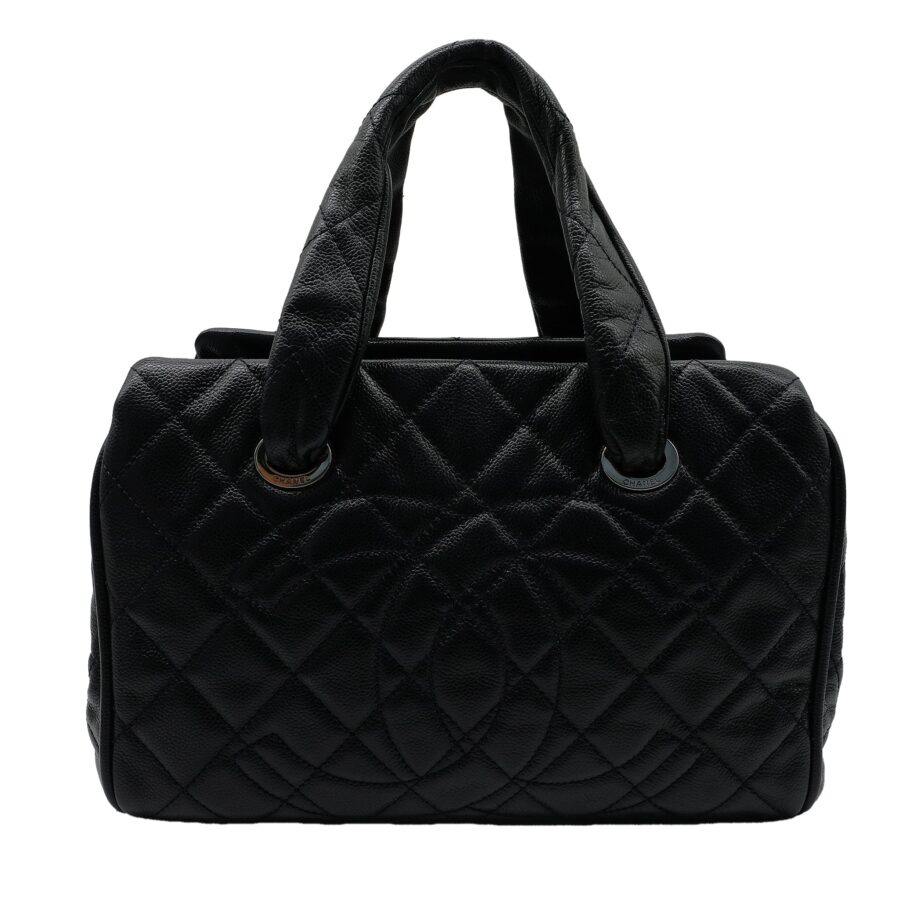 Chanel Caviar Leather Blue Handbag | Studio Nafay