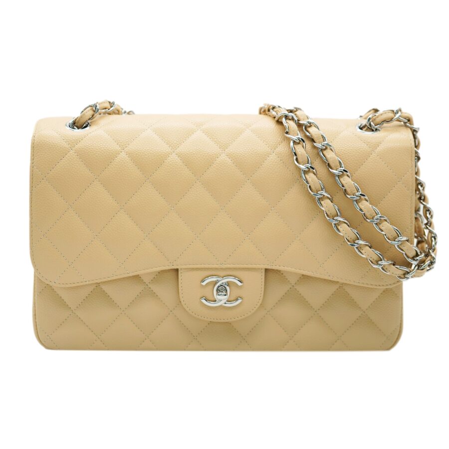 Chanel Beige Elegant Handbag 5 | Studio Nafay
