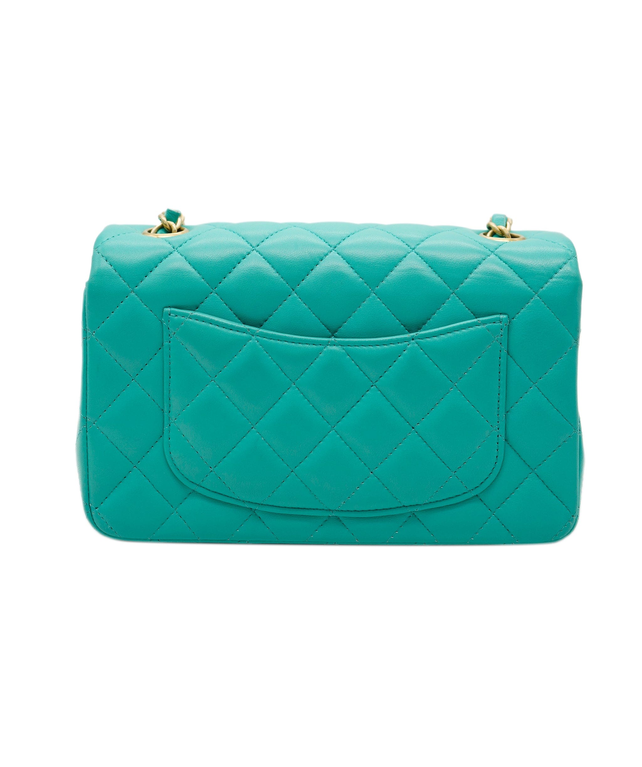 Chanel Mini Lambskin Gold Handbag 3
