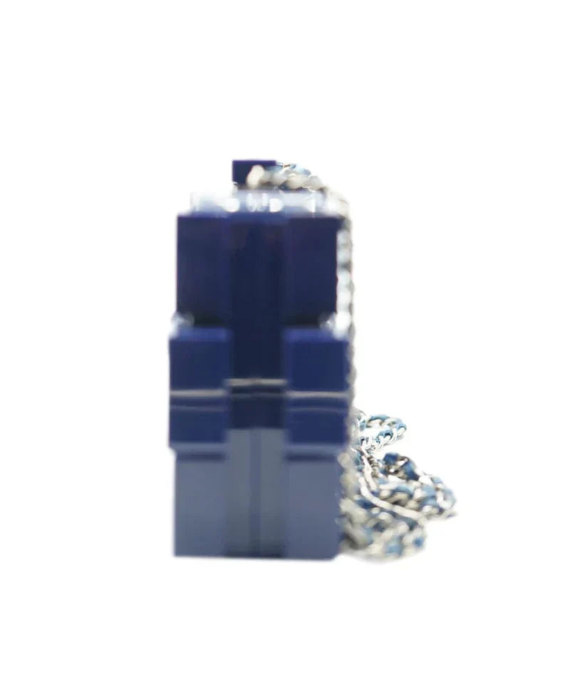 Chanel Leather Blue Elegant Clutch