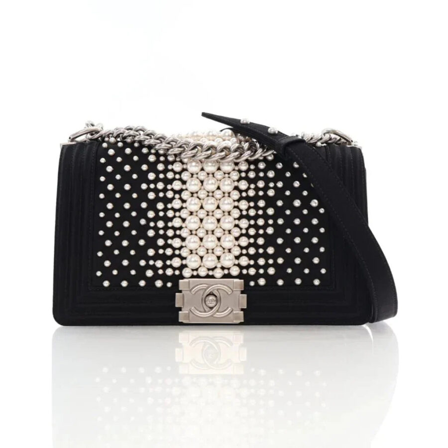 Chanel Medium Black Elegant Handbag 3 | Studio Nafay