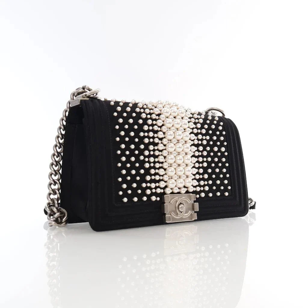 Chanel Medium Black Elegant Handbag 3