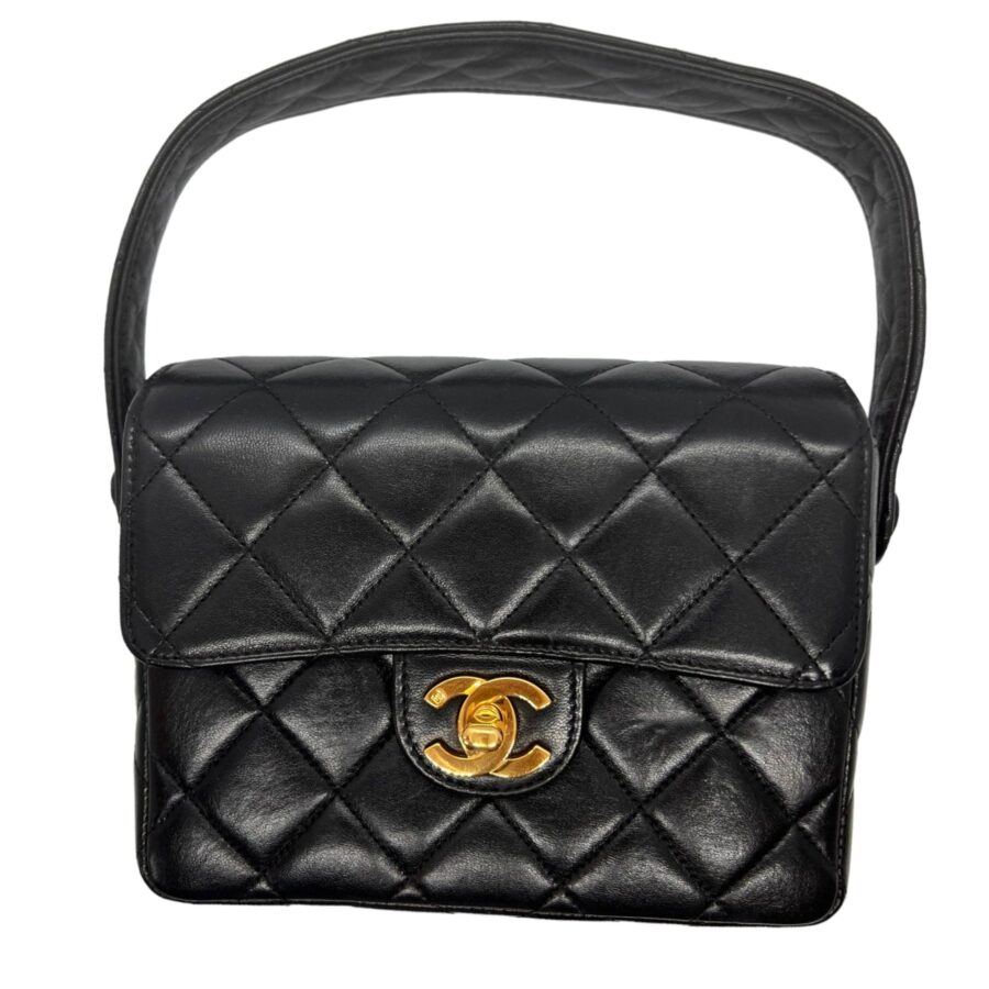 Chanel Mini Lambskin Black Shoulder Bag 3 | Studio Nafay