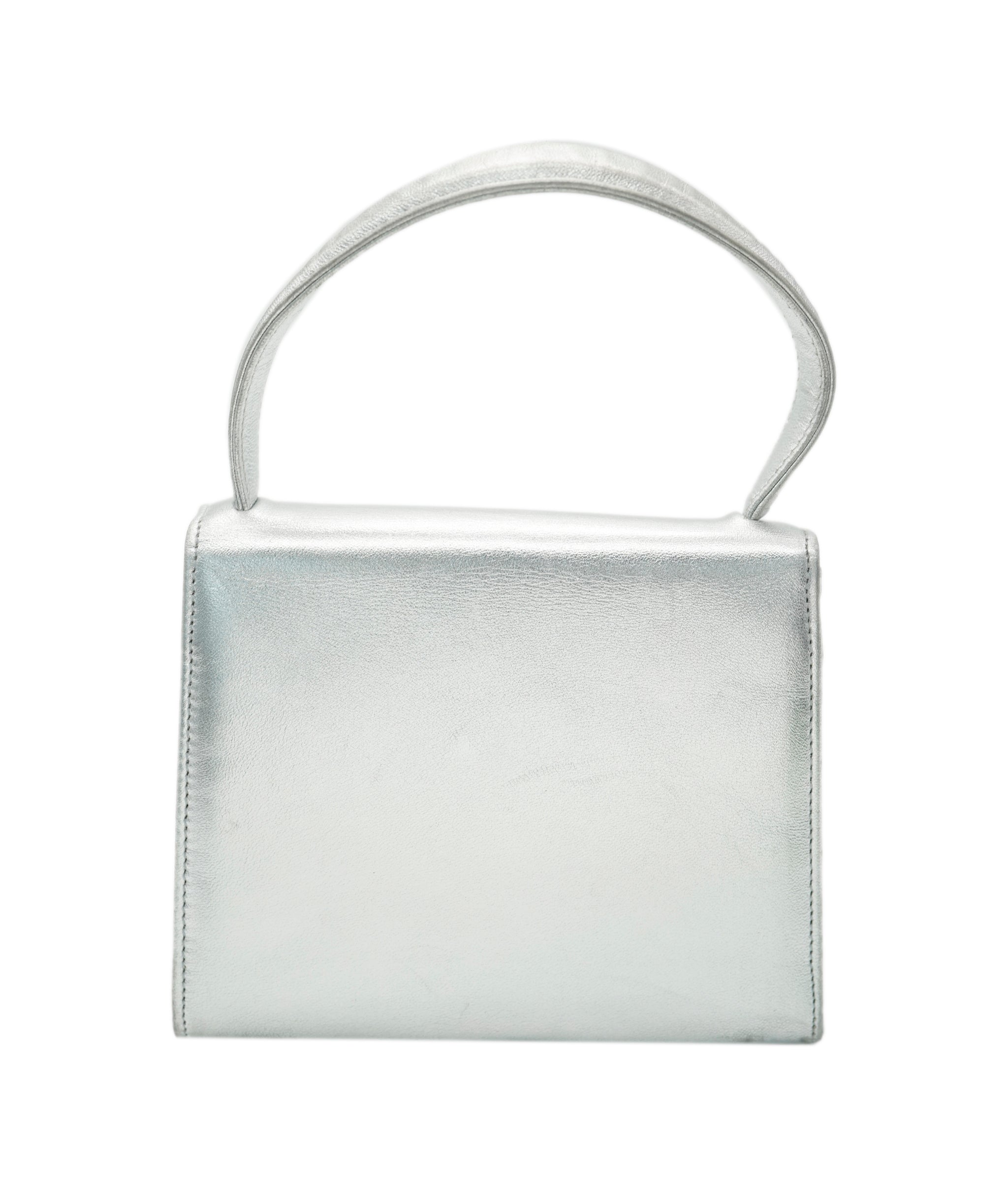 Chanel Mini Lambskin Gold Handbag
