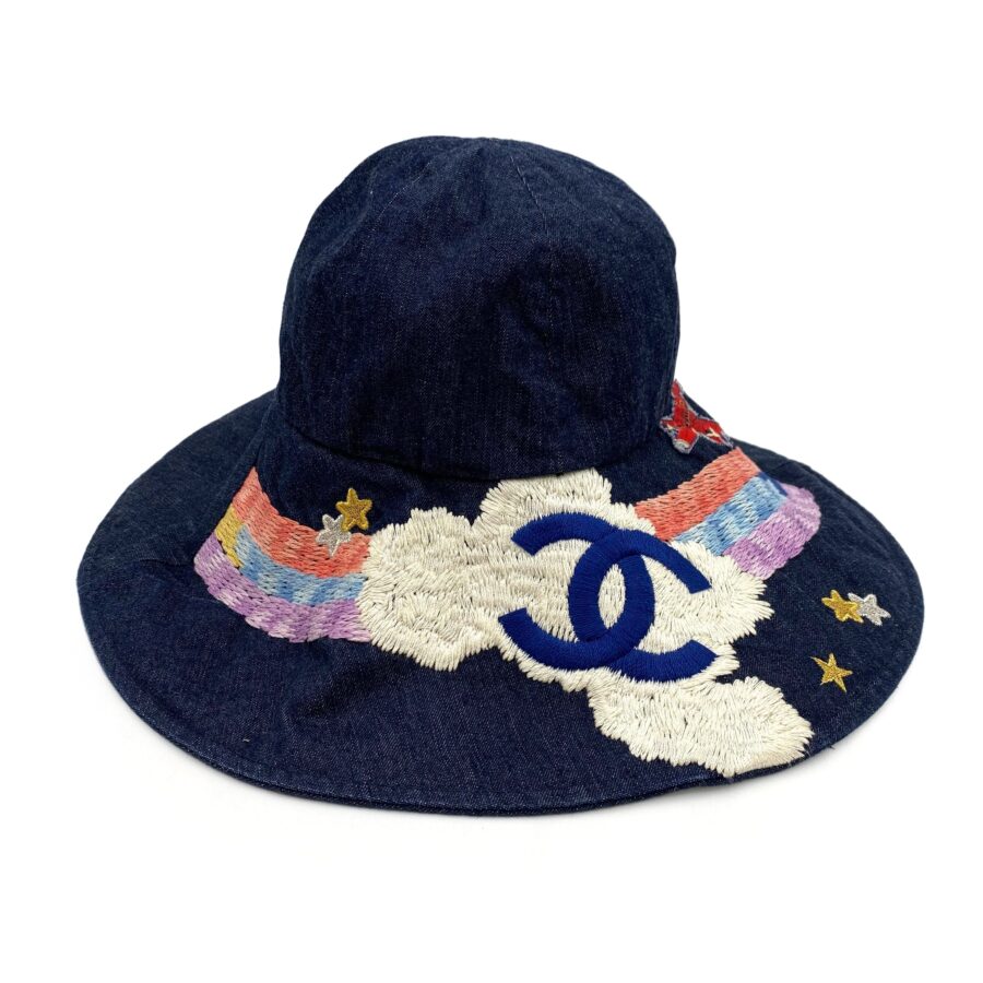 Chanel Bucket Navy Elegant Handbag | Studio Nafay