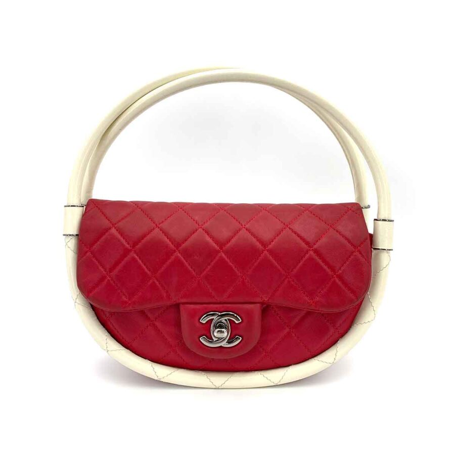 Chanel Lambskin White Elegant Handbag | Studio Nafay