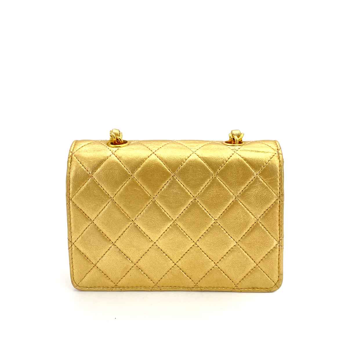 Chanel Mini Gold Elegant Shoulder Bag 2