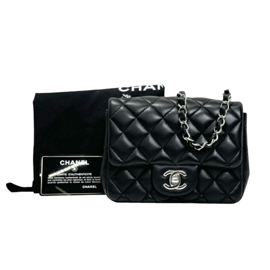 Chanel Mini Black Elegant Handbag 6 | Studio Nafay