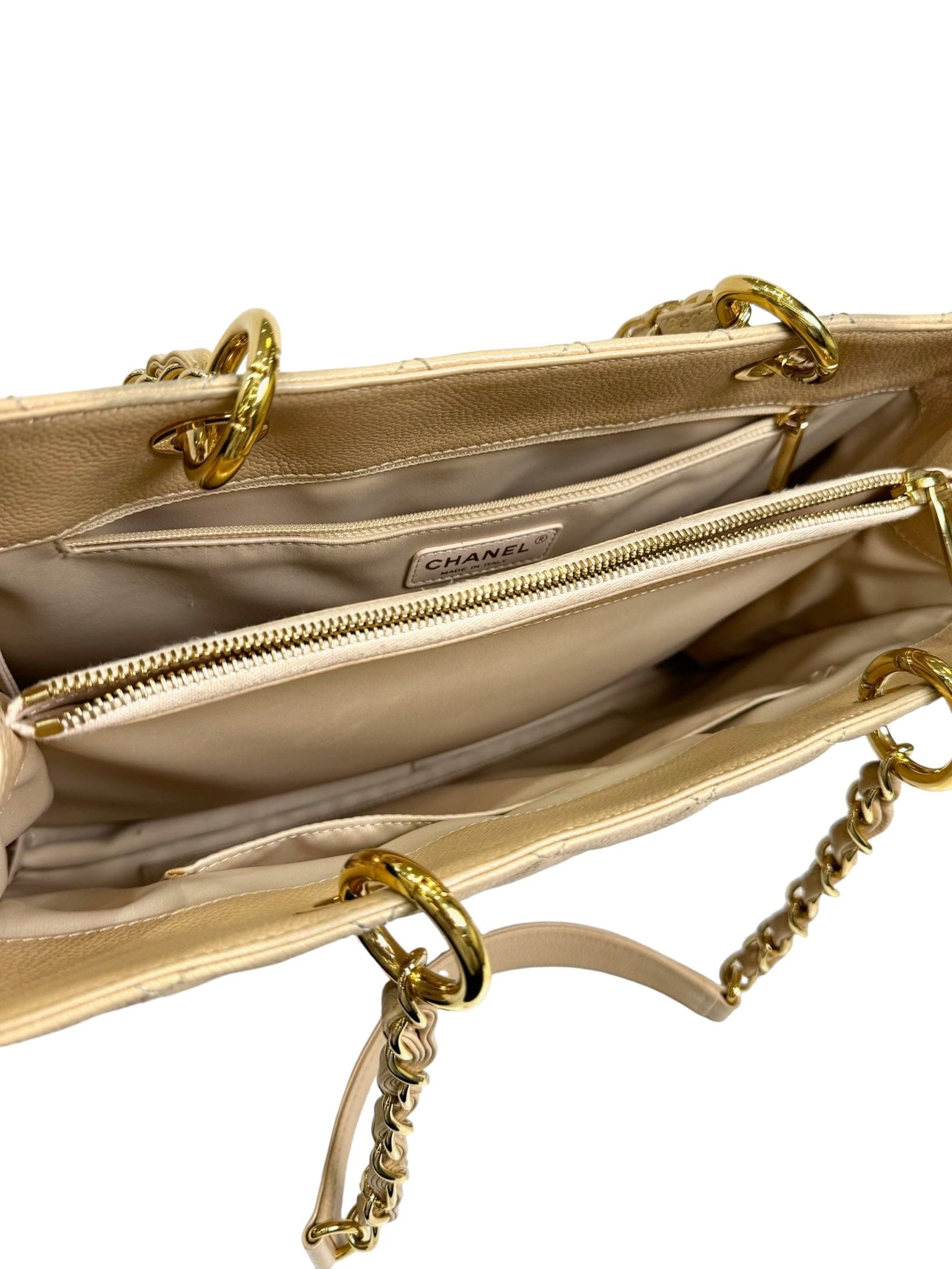 Chanel Cream Elegant Handbag 3