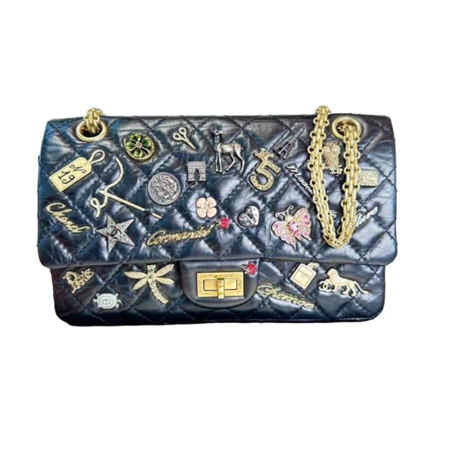 Chanel Med Black Charm Reissue Bag | Studio Nafay