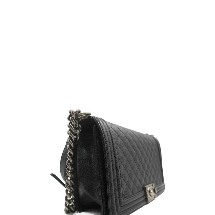 Medium Caviar Boy Black | Studio Nafay
