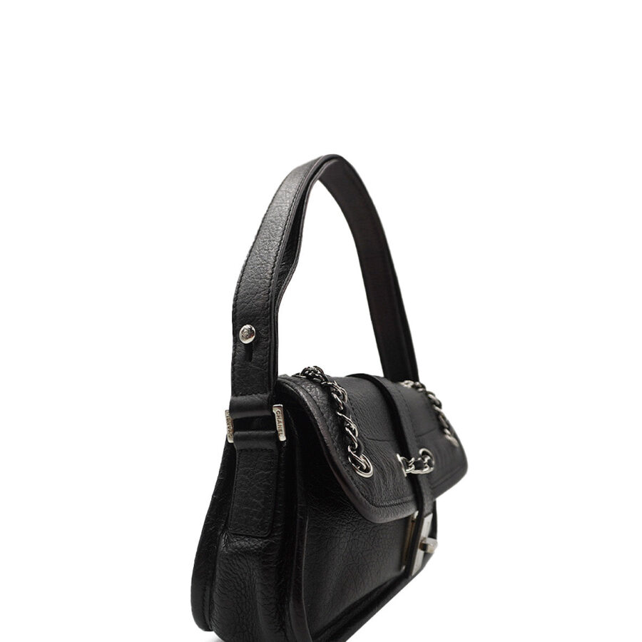 Mademoiselle Lock Flap Bag Black | Studio Nafay
