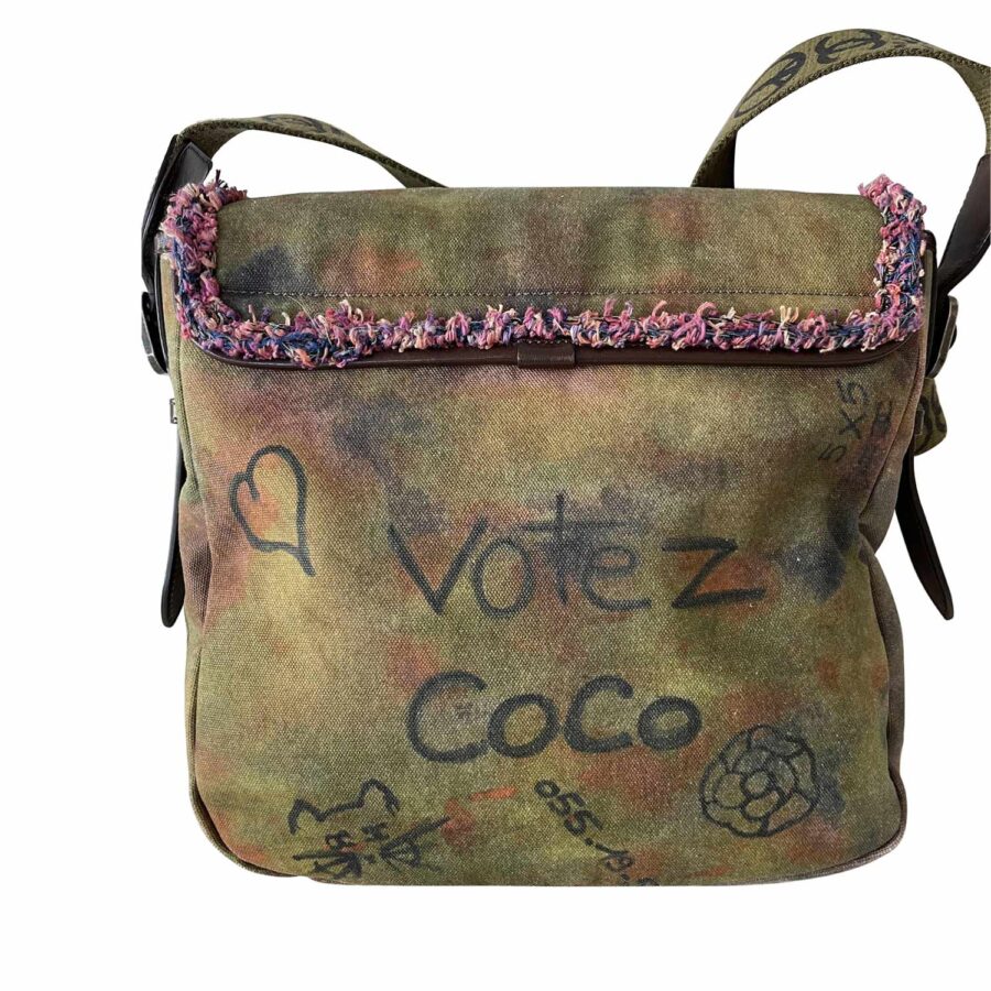 Chanel Graffiti On the Pavements Messenger Bag | Studio Nafay