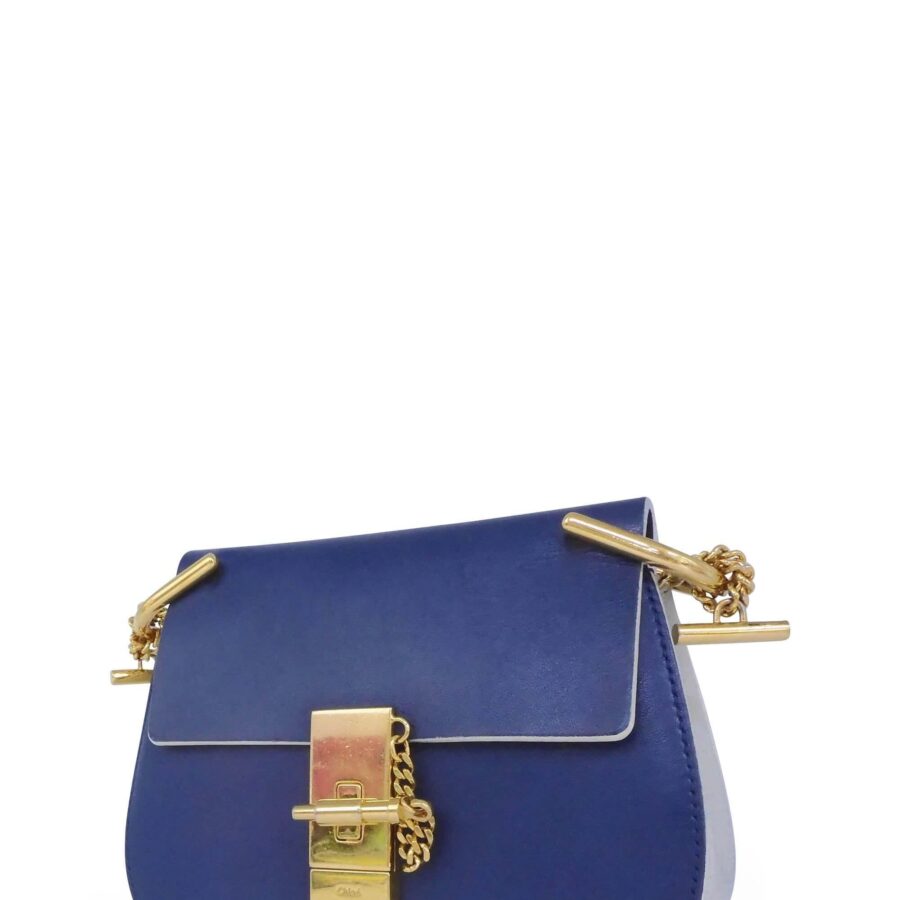 Mini Drew Crossbody Navy | Studio Nafay