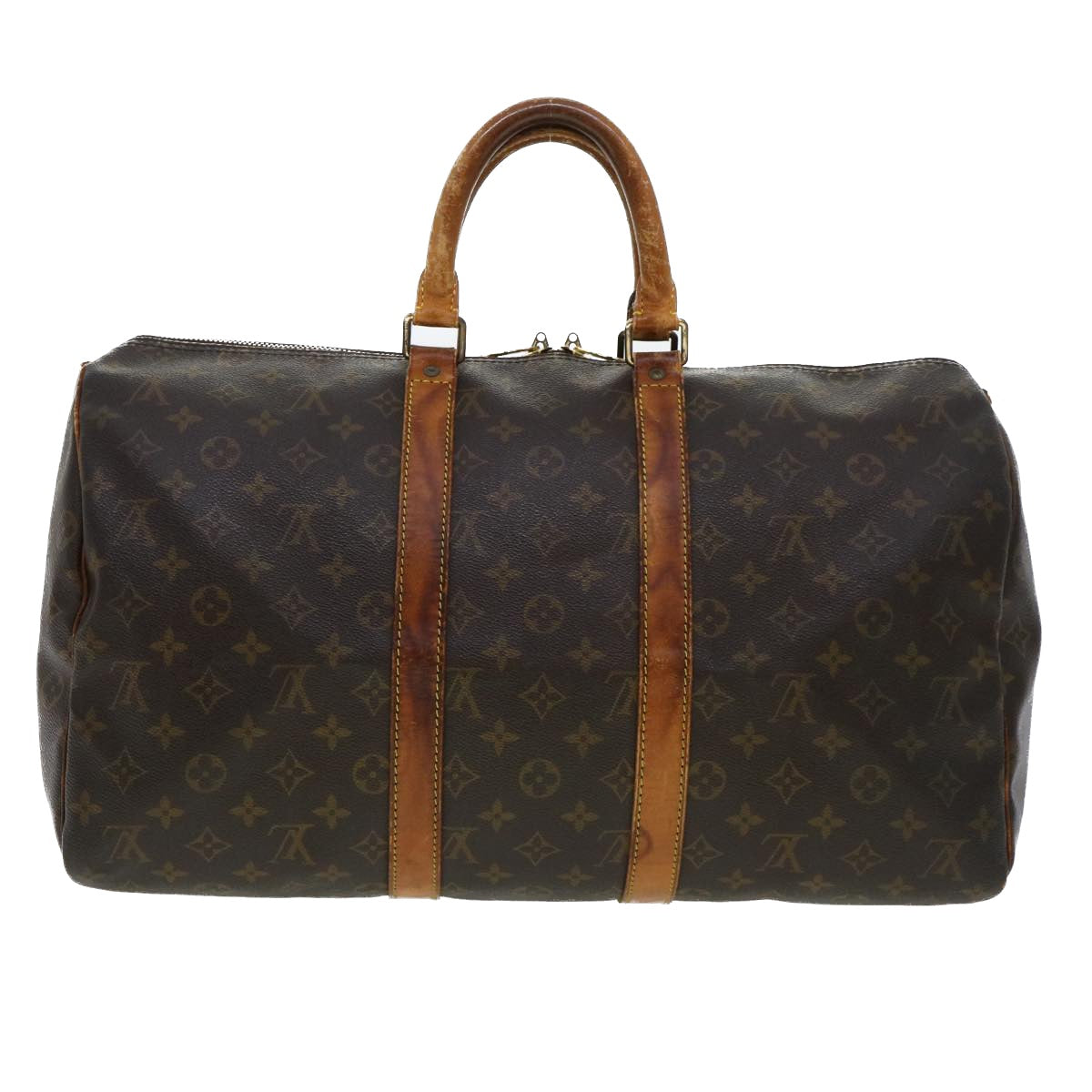 LOUIS VUITTON Monogram Keepall 45 Boston Bag LV cl480