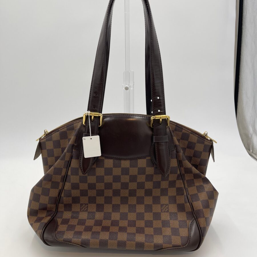 Louis Vuitton Damier Ebene Verona MM - Brown Shoulder Bags, Handbags AG376O | Studio Nafay