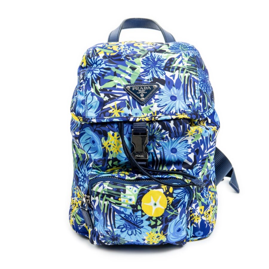 Small Floral Drawstring Backpack | Studio Nafay
