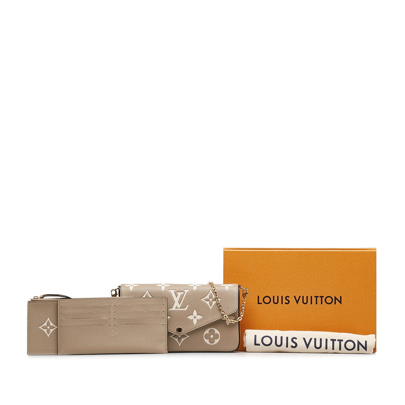 Louis Vuitton Monogram Empreinte Pochette Felice Chain Pouch | Studio Nafay