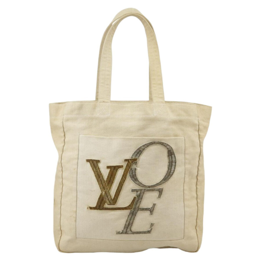 Louis Vuitton That's Love Tote Canvas Tote Bag | Studio Nafay
