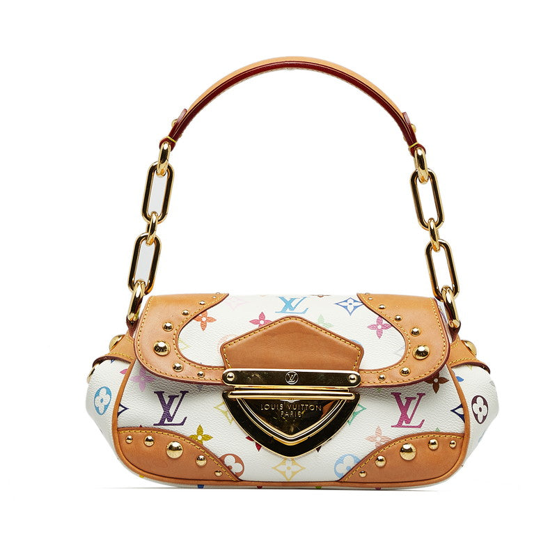 Louis Vuitton Multicolor Marilyn Shoulder Bag Bronze White PVC Leather Louis Vuitton | Studio Nafay