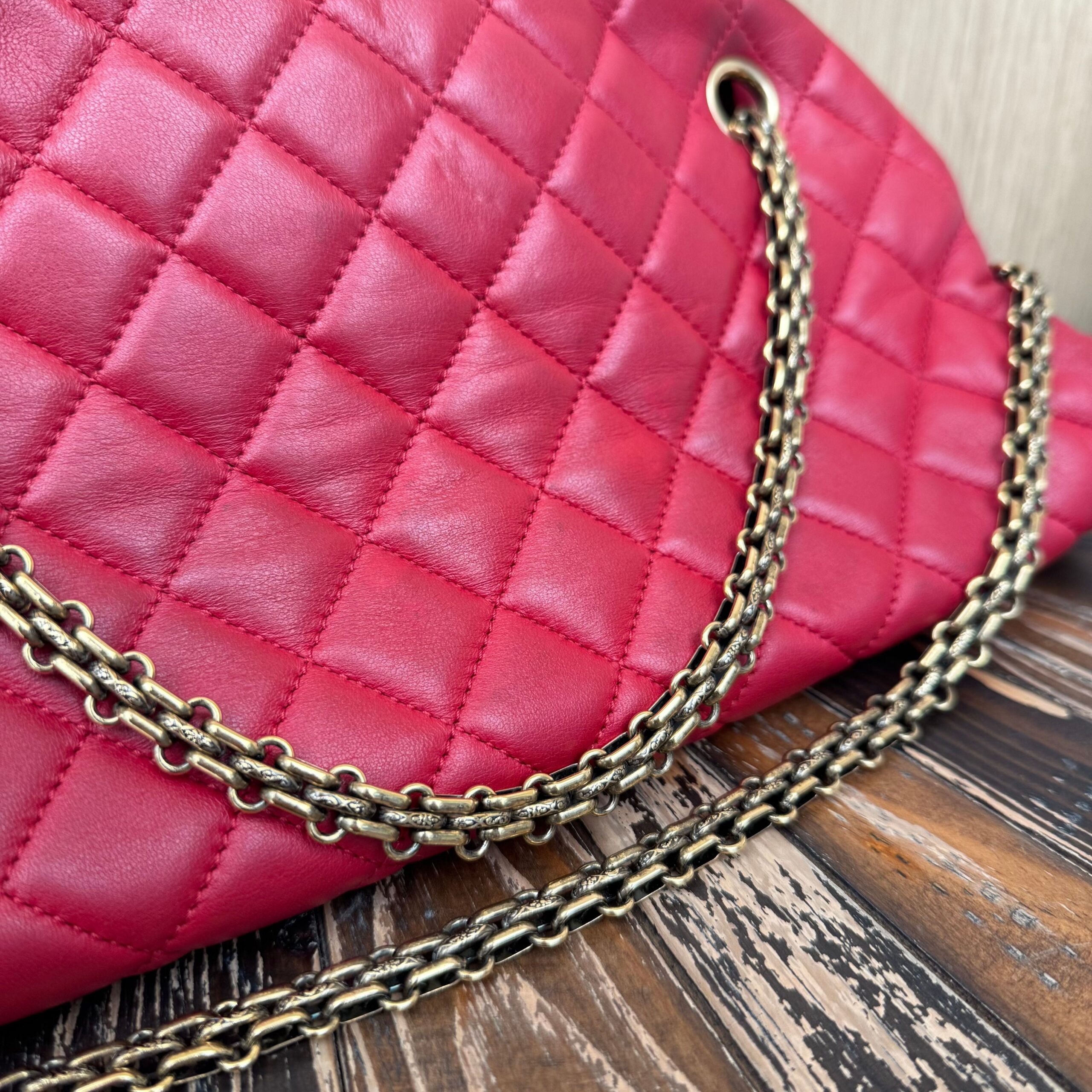 Chanel Medium Just Mademoiselle – Red Shoulder Bags, Handbags