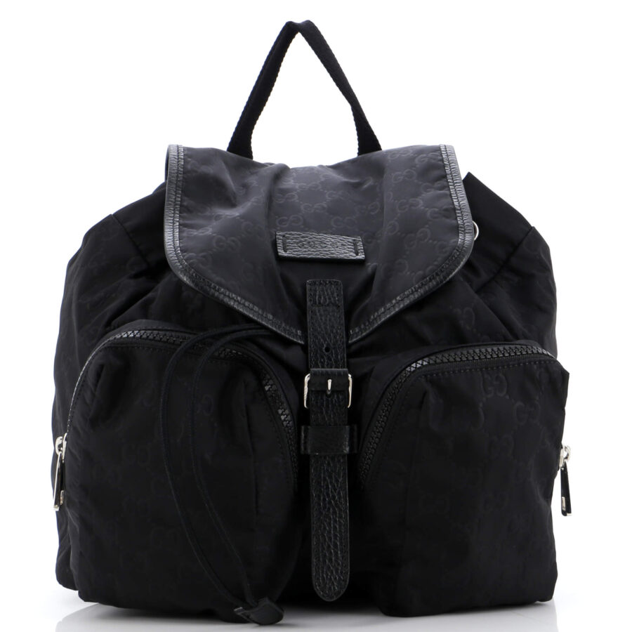 Double Pocket Backpack GG Nylon | Studio Nafay