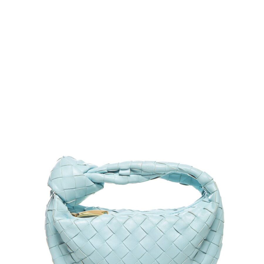 Bottega Veneta Baby Blue Mini Jodie Handbag | Studio Nafay
