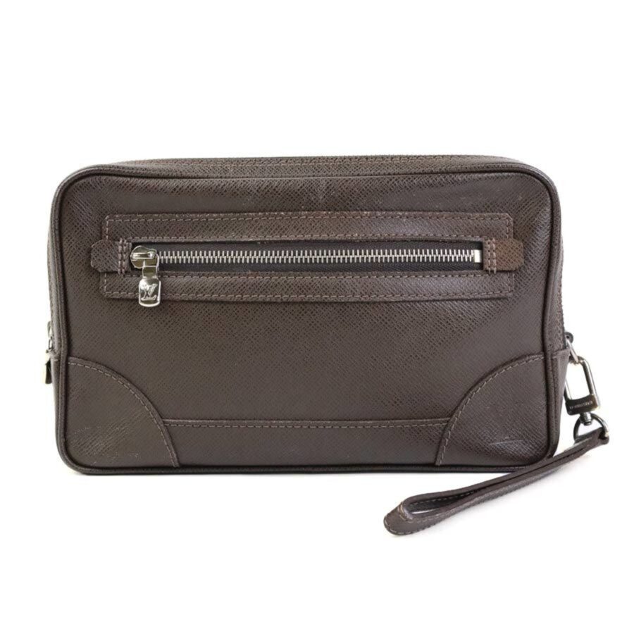 Louis Vuitton Pavel Leather Clutch Bag | Studio Nafay
