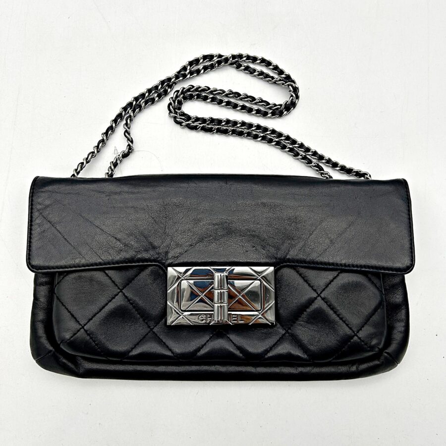 Chanel Black Quilted Leather Reissue Flap Bag Chanel ch7780vs | Studio Nafay