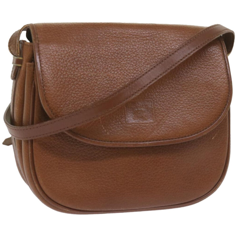 BURBERRYSs Shoulder Bag Leather Brown Auth ep3582 | Studio Nafay