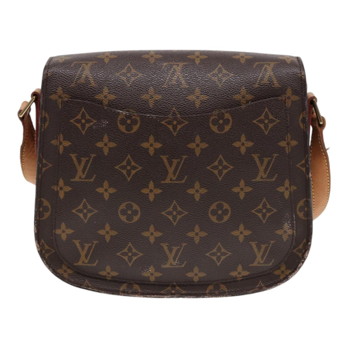 LOUIS VUITTON Monogram Saint Cloud GM Shoulder Bag LV Auth ep5260