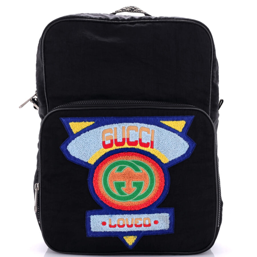 80's Patch Backpack Nylon Large | Studio Nafay