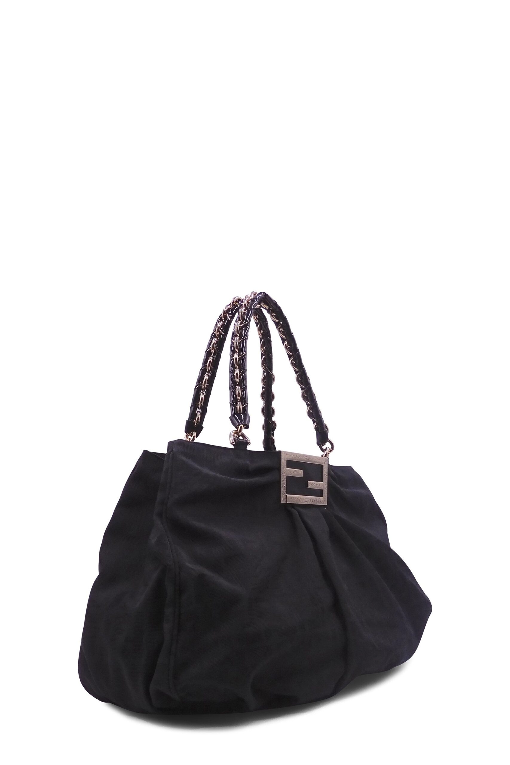 Large Zucca Mia Shoulder Bag Black