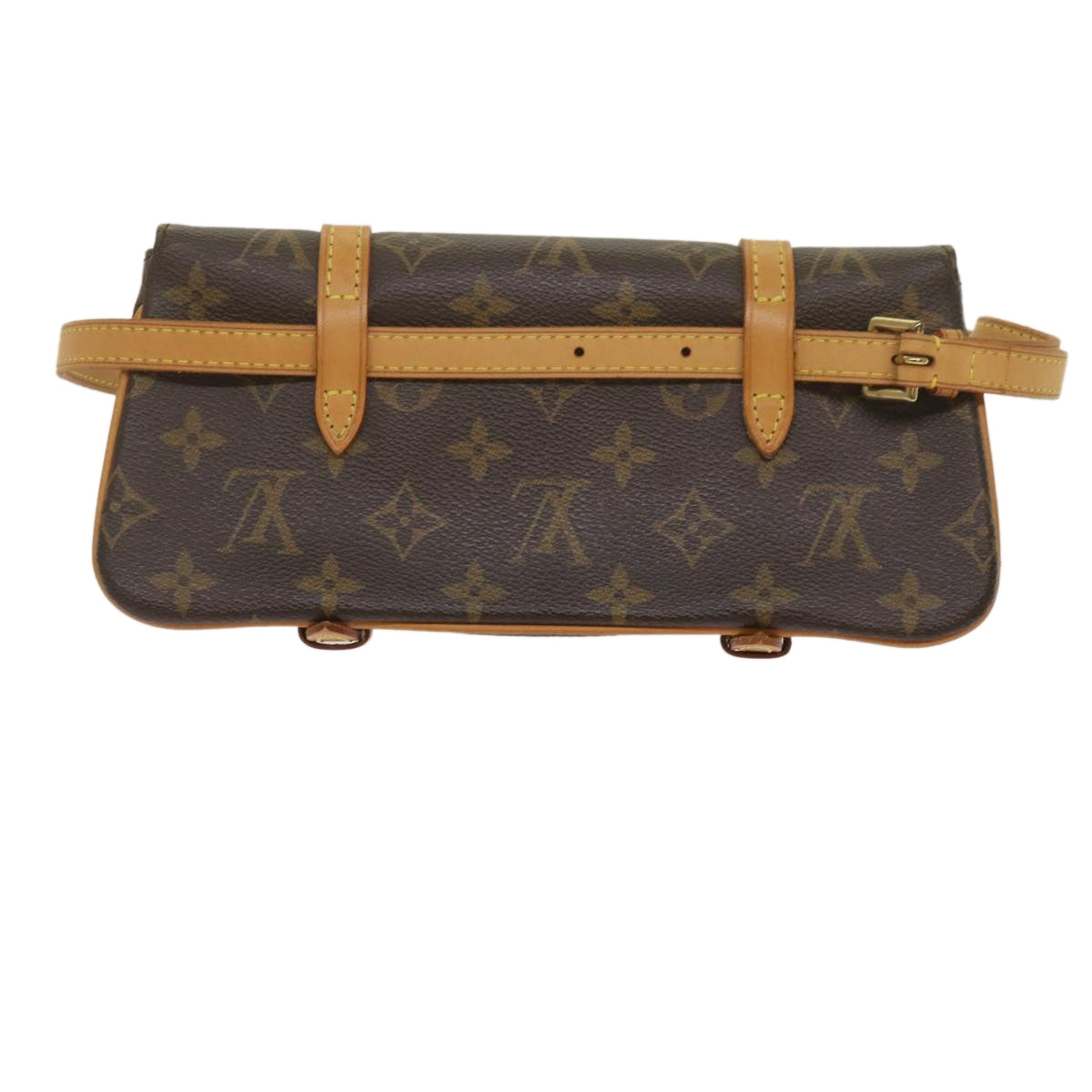 LOUIS VUITTON Monogram Pochette Marrell Waist bag LV Auth fm3059