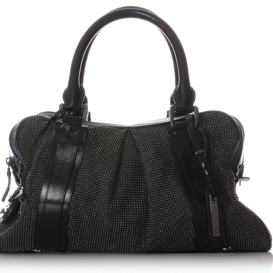 Burberry Small Studded Black Knight Bag | Studio Nafay