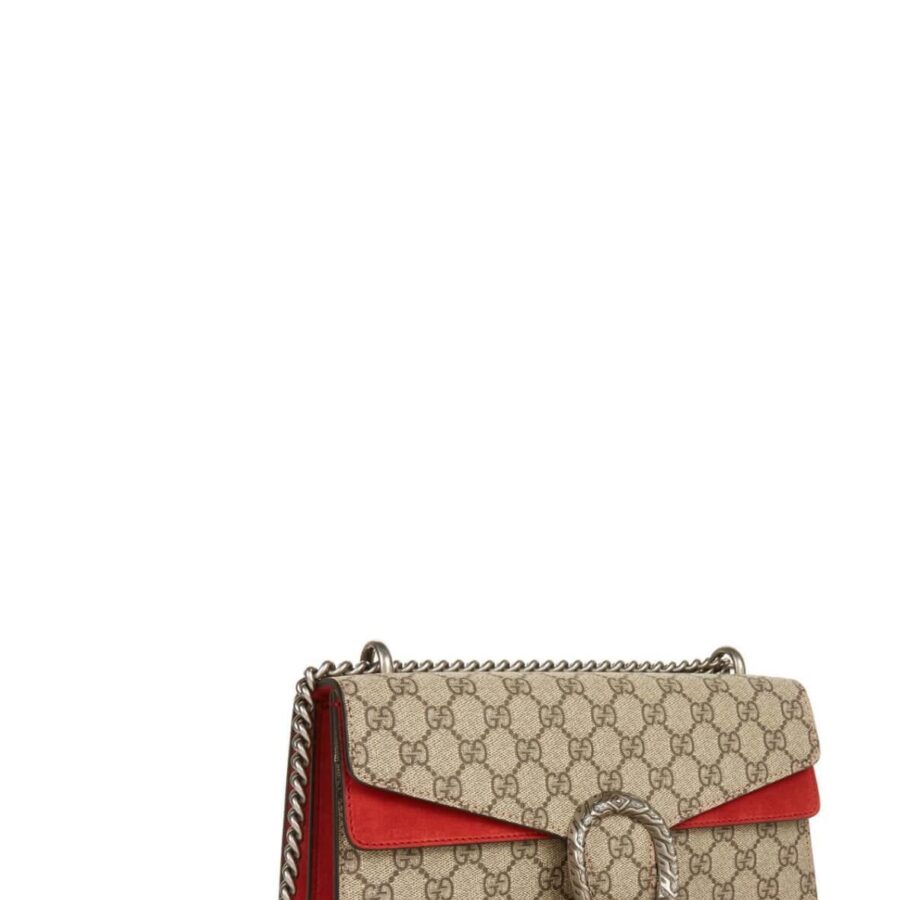 Dionysus GG Supreme Small Shoulder Bag Red | Studio Nafay