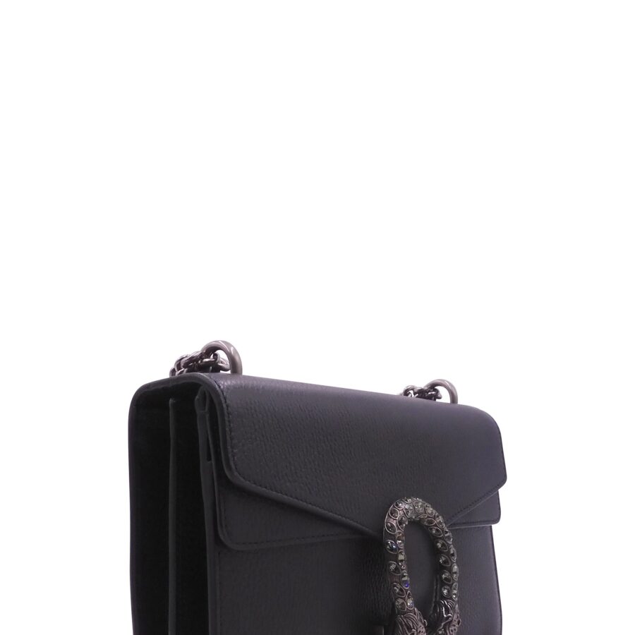 Dionysus Small Shoulder Bag Black | Studio Nafay