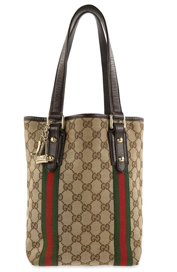 Gucci Jolicoeur Small Shopper Brown Gg Canvas Tote | Studio Nafay
