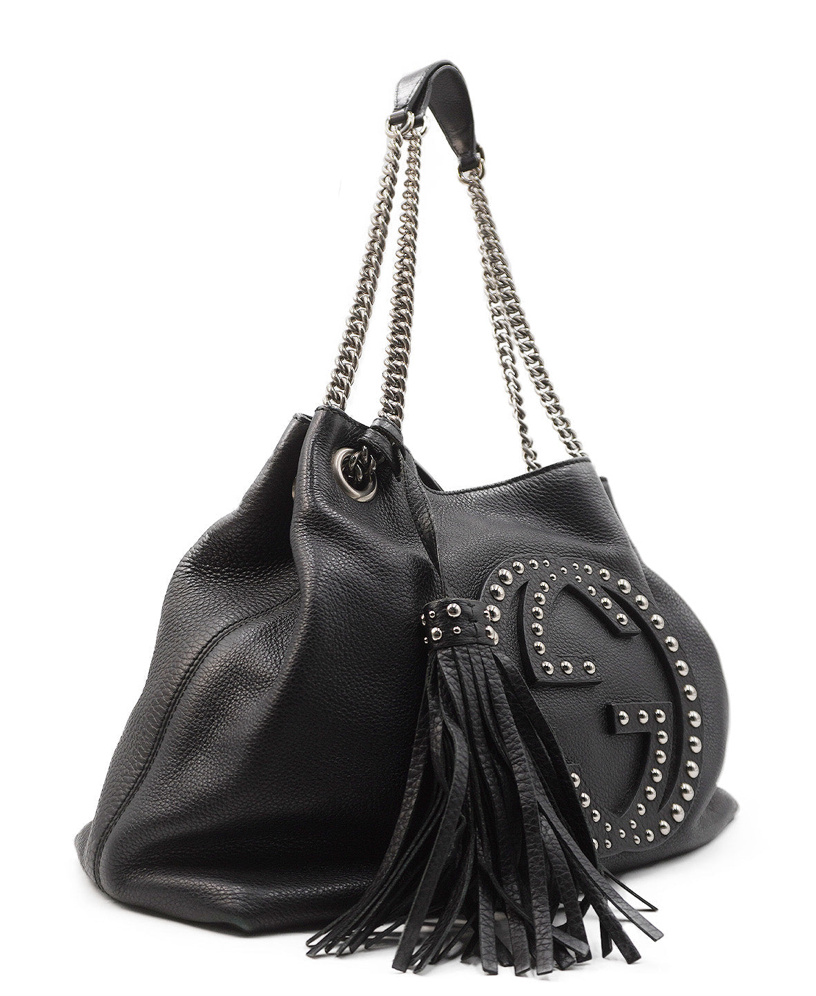Medium Soho Shoulder Bag Black
