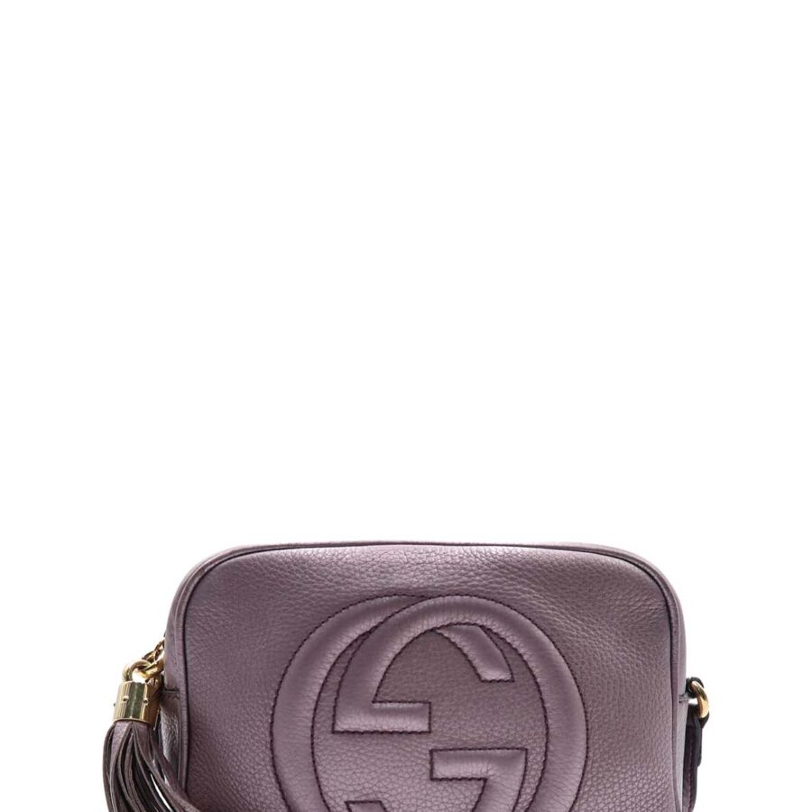 Metallic Soho Disco Crossbody Bag Lilac | Studio Nafay
