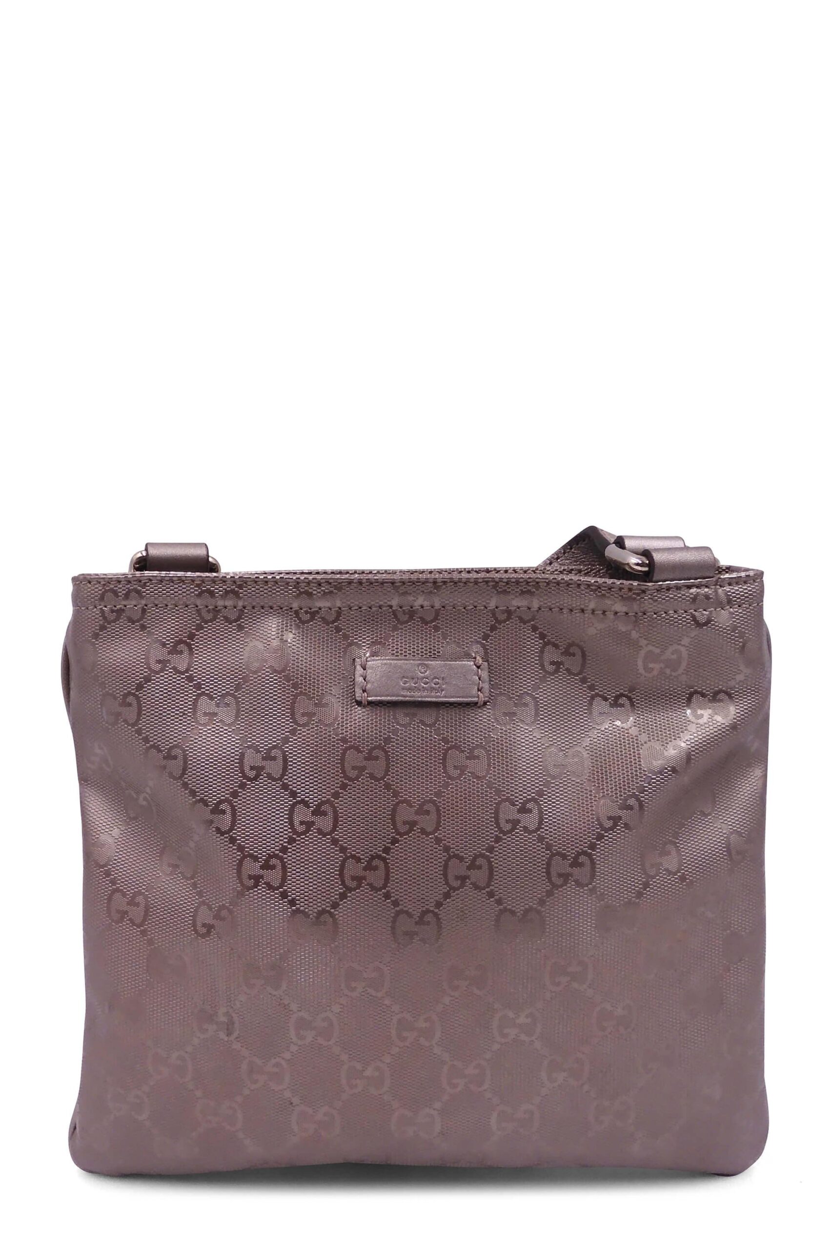 Small Crossbody Messenger Bag Bronze - Product Image 2