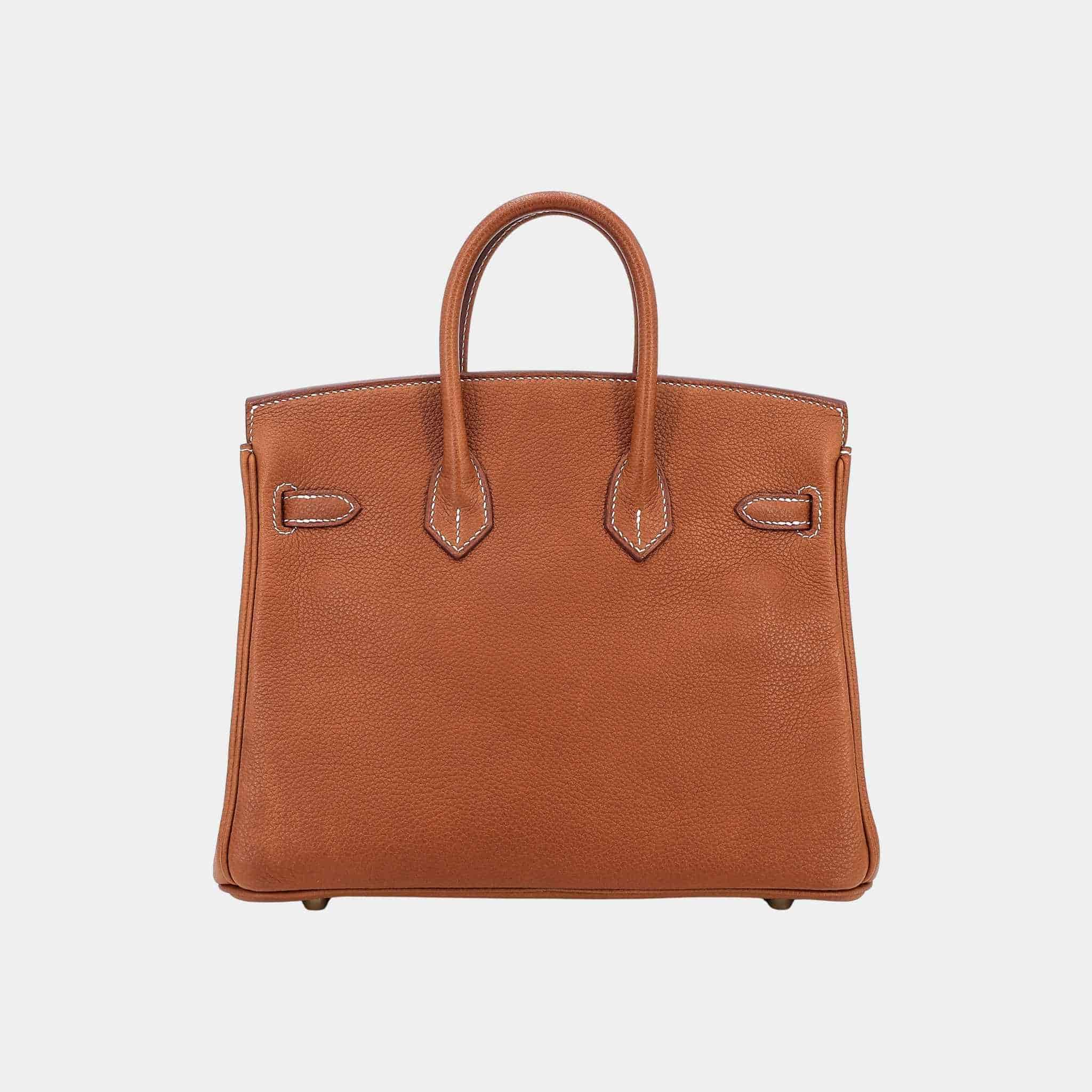 Birkin 25 Barenia Faubourg Fauve GHW