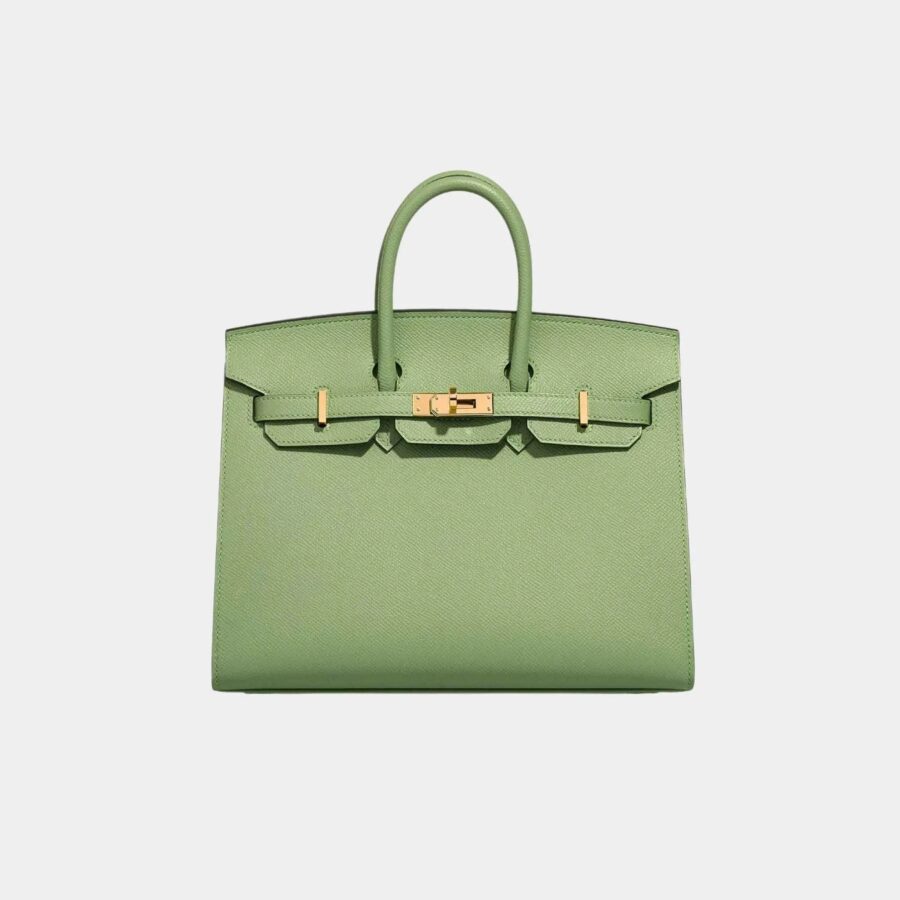 Birkin 25 Epsom Vert Criquet | Studio Nafay