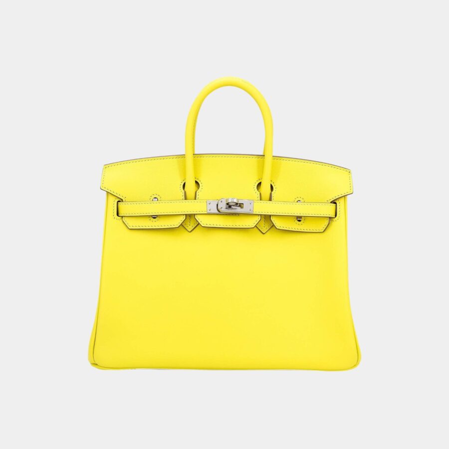 Birkin 25 Swift Lime PHW | Studio Nafay