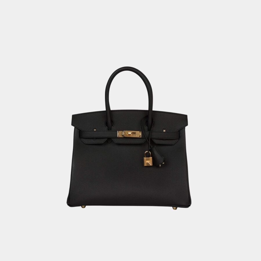 Birkin 30 Epsom Black GHW | Studio Nafay